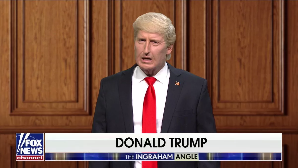 SNL star James Austin Johnson playing President Donald Trump