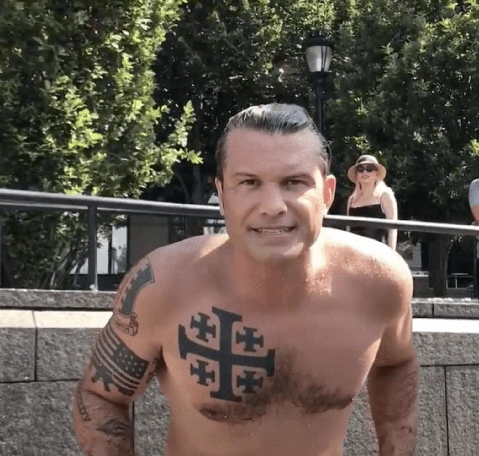 White Supremacist Pete Hegseth