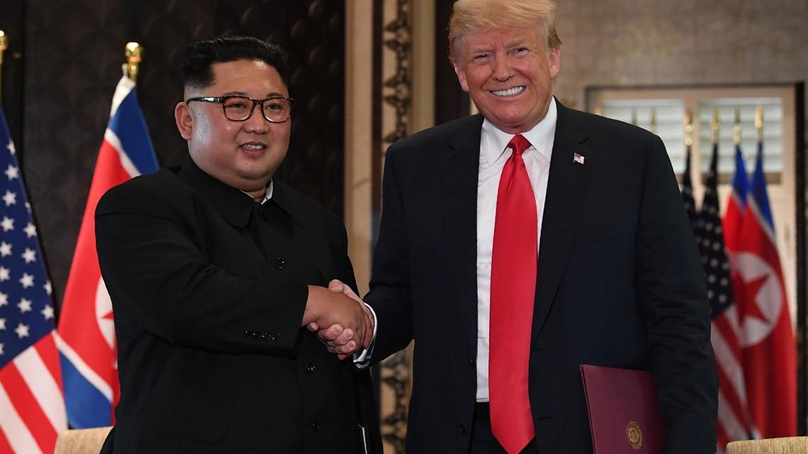 Trump and Kim Jong Un