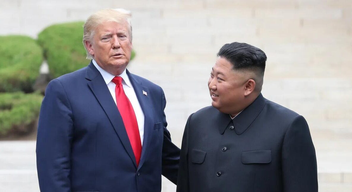 Tump and Kim Jong Un