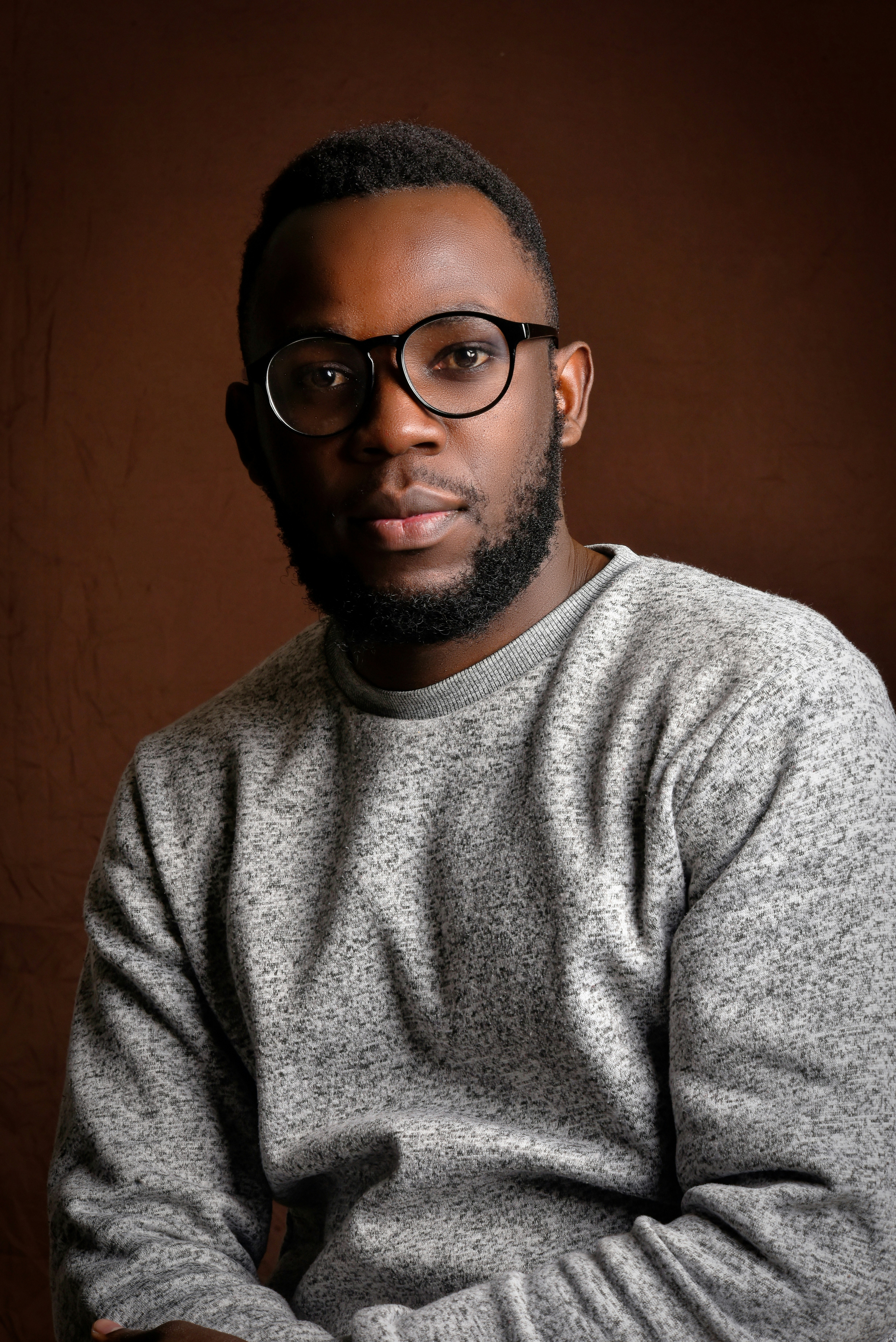 man in glasses
