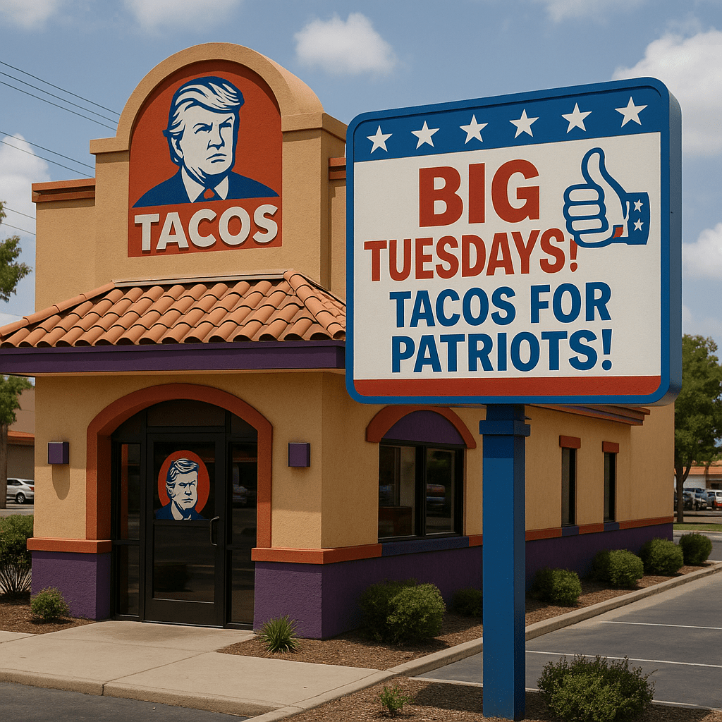 Trump "TACO" Taco Bell
