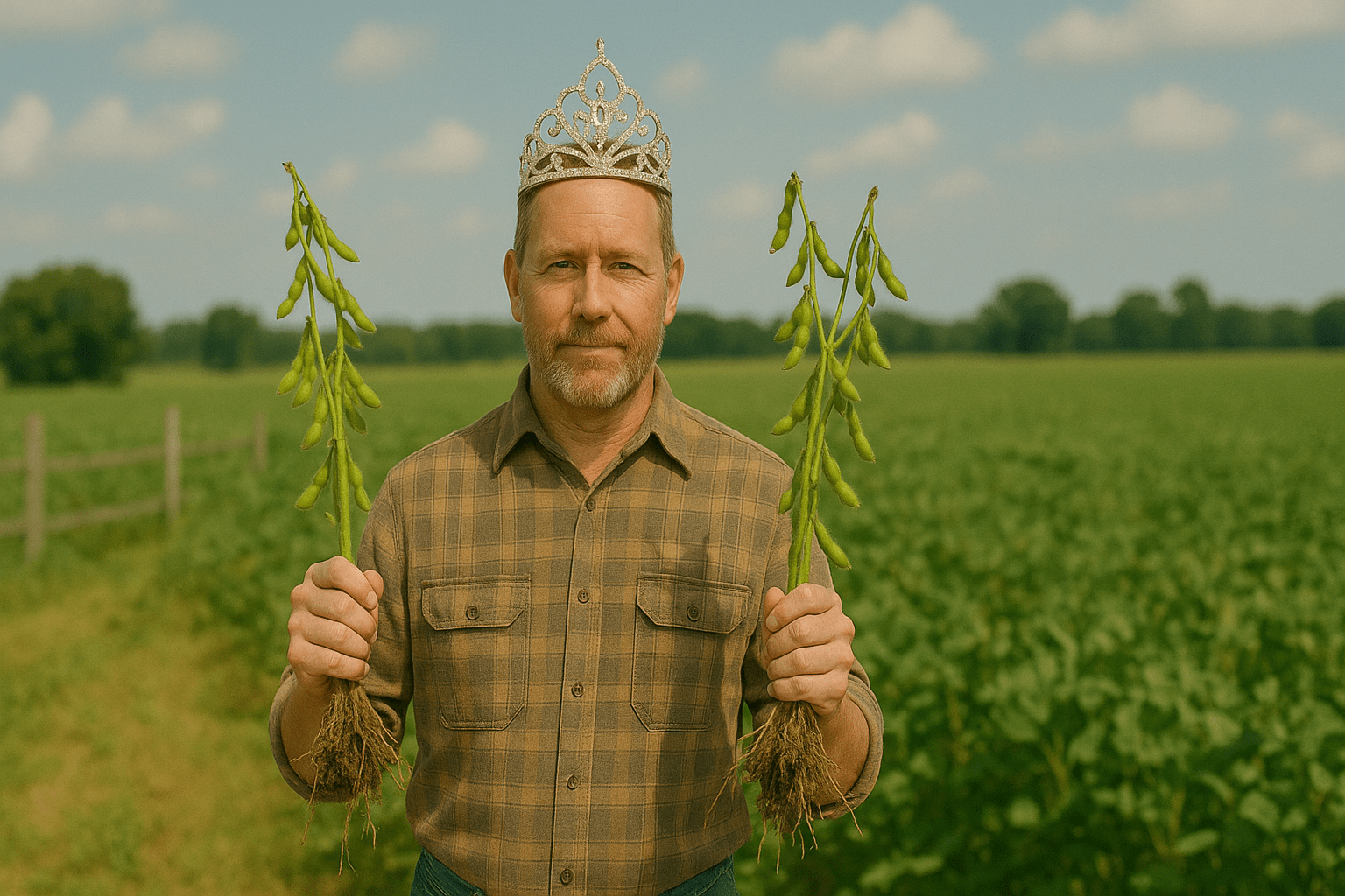 South Dakota soybean farmer